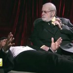 Jô dá conselhos para Adnet, que sofre com a expectativa no divã (Foto: TV Globo)