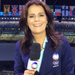 Adriana Araújo no "Jornal da Record"
(Foto: Reprodução/Instagram)