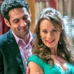 Beto (João Baldasserini) e Tancinha (Mariana Ximenes) em "Haja Coração"
(Foto: Globo/Paulo Belote)
