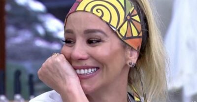 Loira está de namorico (Foto divulgação: TV Globo)