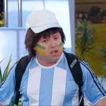 Cabrito Tevez aparece de Mamma Bruschetta no “A Praça é Nossa”; veja como ficou