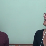Aaron e Ofrásia em mais um Fuxicando (Foto reproducão)
