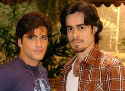 Bruno Gagliasso e Erom Cordeiro em 