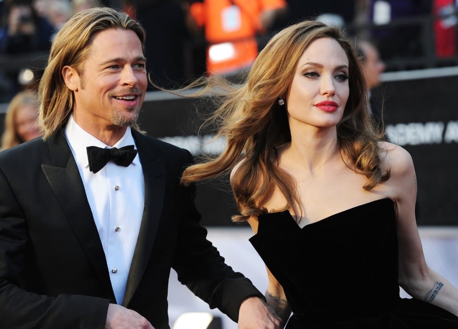Angelina Jolie e Brad Pitt quando ainda eram um casal (Foto: Divulgação)