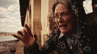 Encarnação sentirá a perda de Martim e tentará se unir ao neto (Foto: TV Globo)