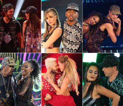 Participantes arrasam no funk em dia de 'Dança dos Famosos' (Foto: Carol Caminha/Gshow)