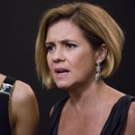 Adriana Esteves (Inês) em cena de "Babilônia"
(Foto: Globo/Tata Barreto)