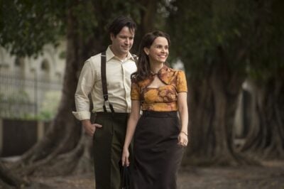 Saulo (Murilo Benicio) e Veronica (Debora Falabella) em 