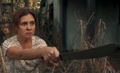 Cena de Justiça com Adriana Esteves (Foto: Divulgação/Globo)