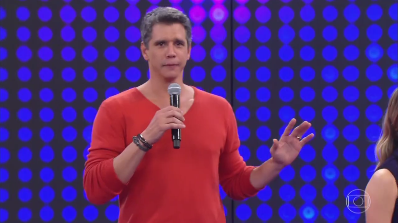 Márcio Garcia no "Tamanho Família" (Foto: Reprodução/Globo)
