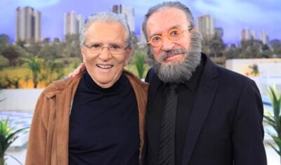 Moacyr Franco e Carlos Alberto de Nóbrega em 