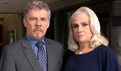 Tião (José Mayer) e Magnólia (Vera Holtz) em 