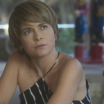 Helô (Claudia Abreu) em cena de "A Lei do Amor"
(Foto: Reprodução/Globo)