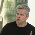Otaviano Costa no comando do Vídeo Show.
(Foto: Reprodução/Globo)