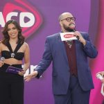 Anitta, Tiago Abravanel e Eliana
(Foto: Gabriel Cardoso/SBT)