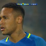 Neymar na partida entre Peru x Brasil pelas Eliminatórias da Copa
(Foto: Reprodução/Globo)