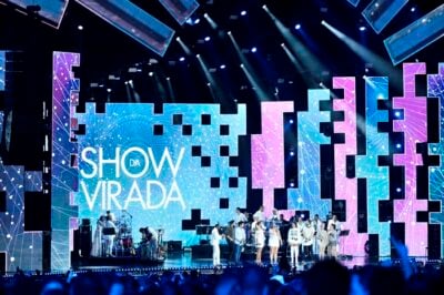 Gravação do 'Show da Virada' 2016 em Goiânia
(Foto: Ramón Vasconcelos/Globo)