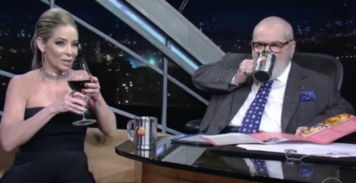 Jô Soares revelou o que bebe em seu programa na Globo (Foto reprodução)