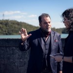Tony Ramos e Monica Iozzi estrelam "Vade Retro". (Foto: Ramón Vasconcelos/TV Globo)