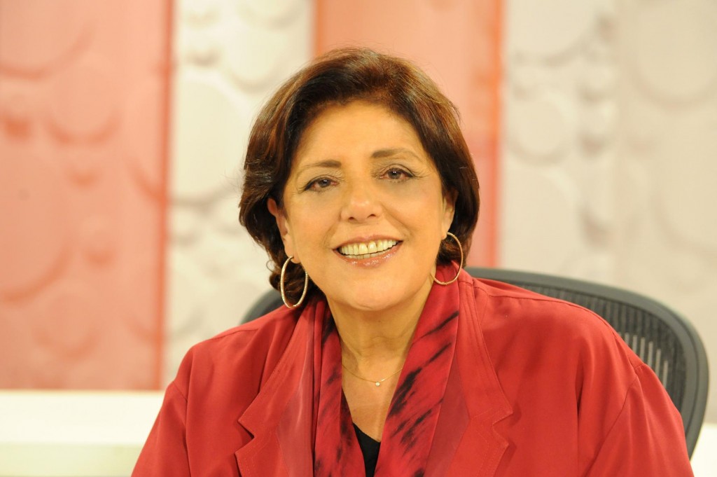 Leda Nagle apresentava o programa Sem Censura (Foto: Reprodução)