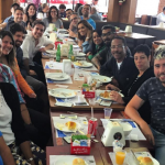Equipe do "Primeiro Impacto" reunida sem Dudu Camargo
(Foto: Reprodução/Instagram)