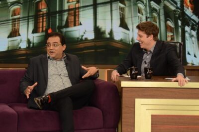 Geraldo Luis no Programa do Porchat. (Foto: Reprodução)