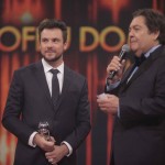 Faustão e Sergio Guizé
(Foto: Globo/Divulgação)