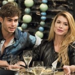 Léo (Rafael Vitti) e Diana (Alinne Moraes) em cena de 'Rock Story'
(Foto: Globo/Cesar Alves)