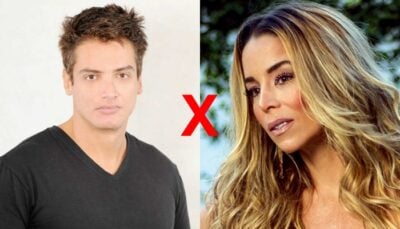 Leo Dias e Danielle Winits não se bicam
(Foto: Divulgação/Montagem)