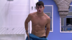 Antônio no "BBB17" (Foto: Reprodução/Globo)
