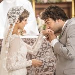 Letícia (Isabella Santoni) e Tiago (Humberto Carrão) em cena de 'A Lei do Amor'
(Foto: Globo/Mauricio Fidalgo)