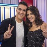 André Marques e Thalita Rebouças, apresentador e repórter do 'The Voice Kids'
(Foto: Globo/Mauricio Fidalgo)