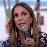 Ivete Sangalo homenageou a mãe (Foto: Reprodução)