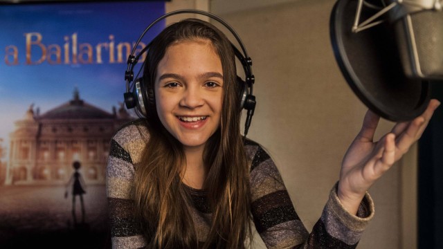 A atriz Mel Maia, de 12 anos, está super animada com a estreia do filme francês "A Bailarina" (Foto: Divulgação)