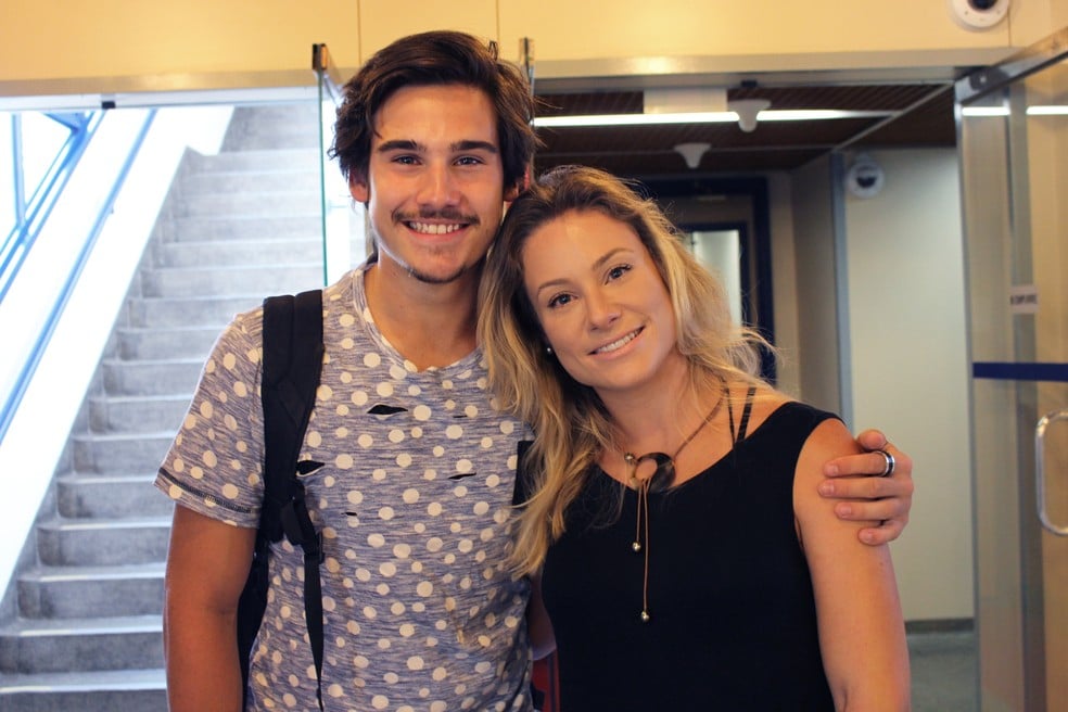 Nicolas e Giselle Prattes (Foto: Thaís Meinicke/Gshow)