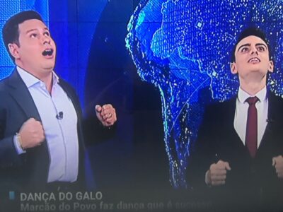 Marcão do Povo e Dudu Camargo vão estrear novo telejornal no SBT (Foto reprodução)