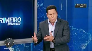 Marcão do Povo em sua estreia no "Primeiro Impacto" (Foto: Reprodução/SBT)