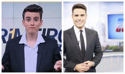 Dudu Camargo e Luiz Bacci tiveram embate na manhã desta quarta-feira (01) (Foto montagem: TV FOCO)