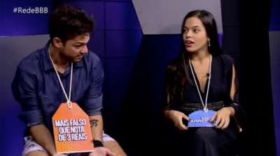 Clima fica tenso entre Luiz Felipe e Mayla (Foto: Gshow)