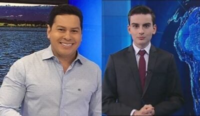 Marcão do Povo e Dudu Camargo, apresentadores do 