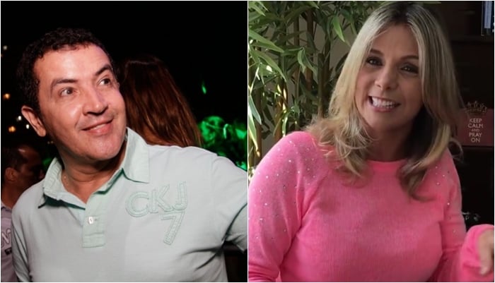 Beto Barbosa e Carla Perez (Foto: Montagem/Divulgação)