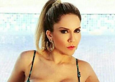 A mulher fruta não quer mais aparecer nua. Foto - divulgação.