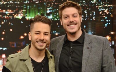 Junior Lima e Porchat (Foto: Divulgação)