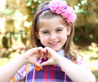 A pequena Lorena Queiroz. (Foto: Divulgação/SBT)