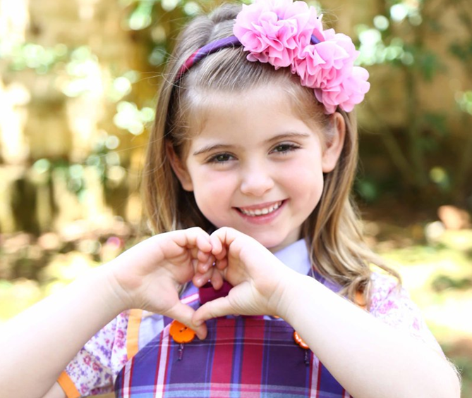A pequena Lorena Queiroz. (Foto: Divulgação/SBT)