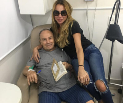 Esposa do ator Stenio Gárcia falou sobre saúde do marido (Foto: Reprodução)