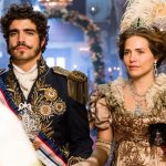 Dom Pedro (Caio Castro) e Leopoldina (Letícia Colin)
(Foto: Globo/Tata Barreto)