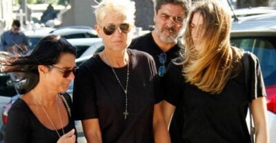 Família Meneghel chega ao velório do pai de Xuxa (Marcos Ferreira / Brazil News)