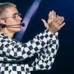Justin Bieber durante abertura da "Purpose Tour" no Brasil (Imagem: Bruna Prado)