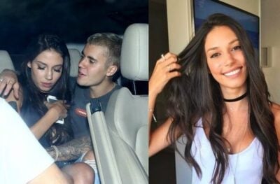 Justin é flagrado com Luciana. (Foto: AgNews | Reprodução / Instagram)